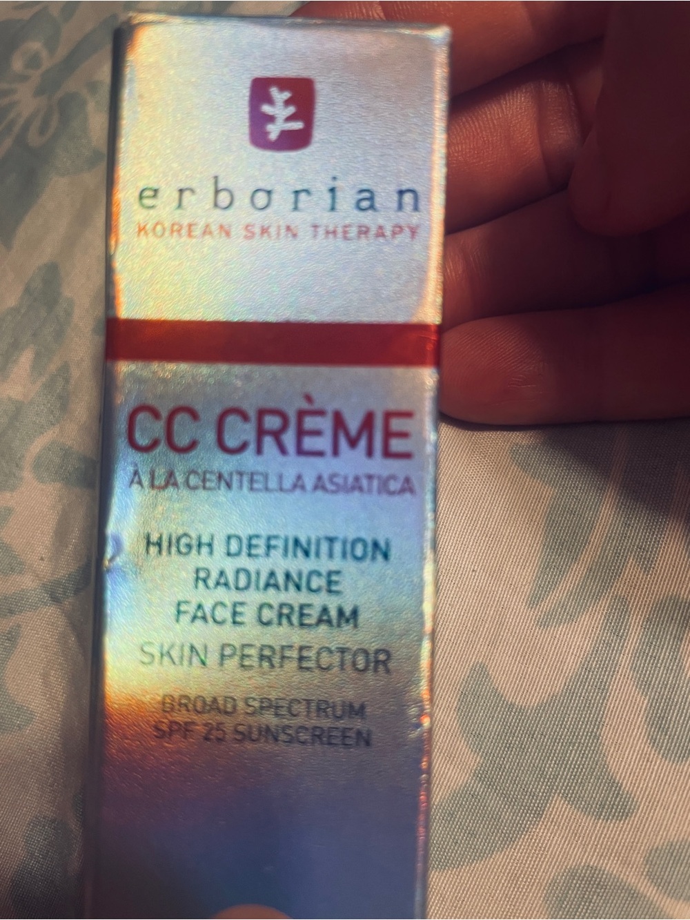 New Erborian CC Creme Radiance Face Cream Skin Perfector SPF 25 fair in color
